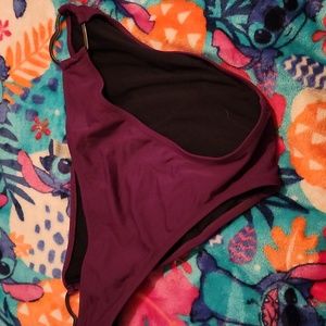Purple swim bottoms (VS large)